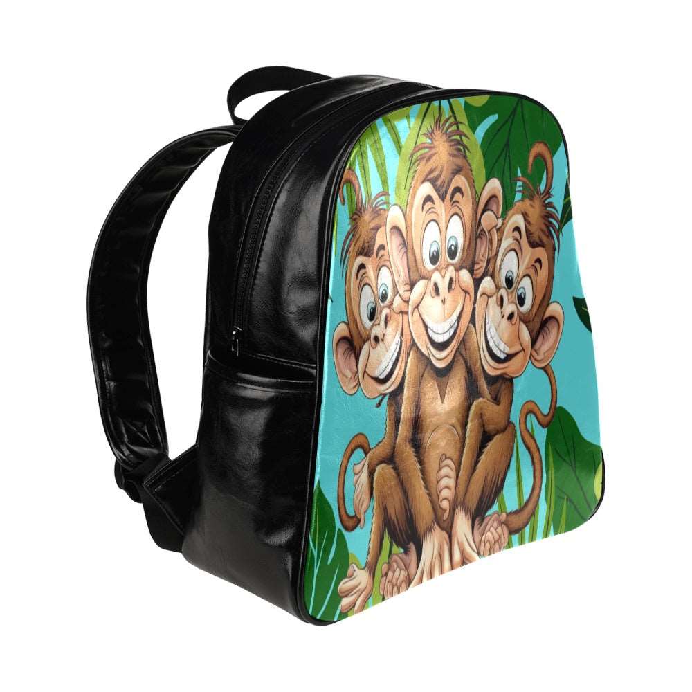 Multi-pocket Backpack- Three Monkeys Uneek Designs Maui