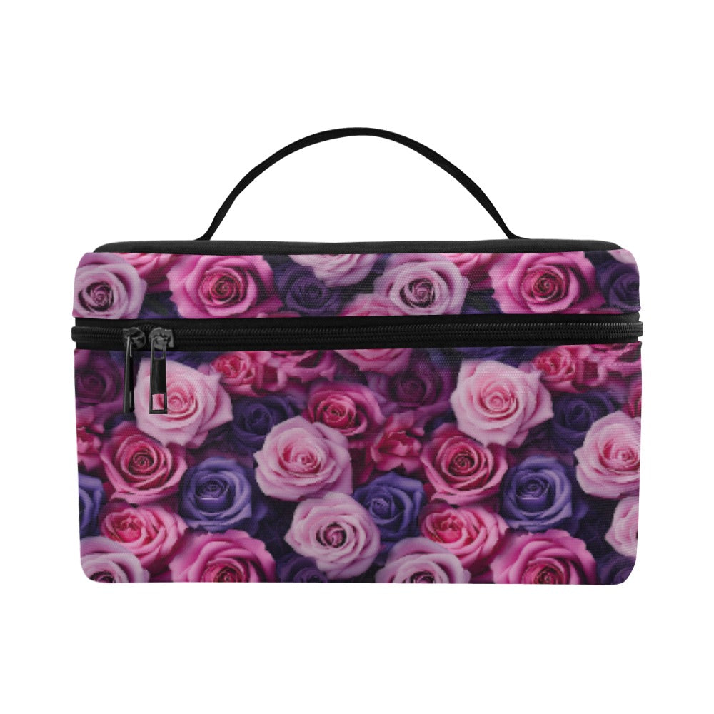 Purple Rose Cosmetic Bag  LG