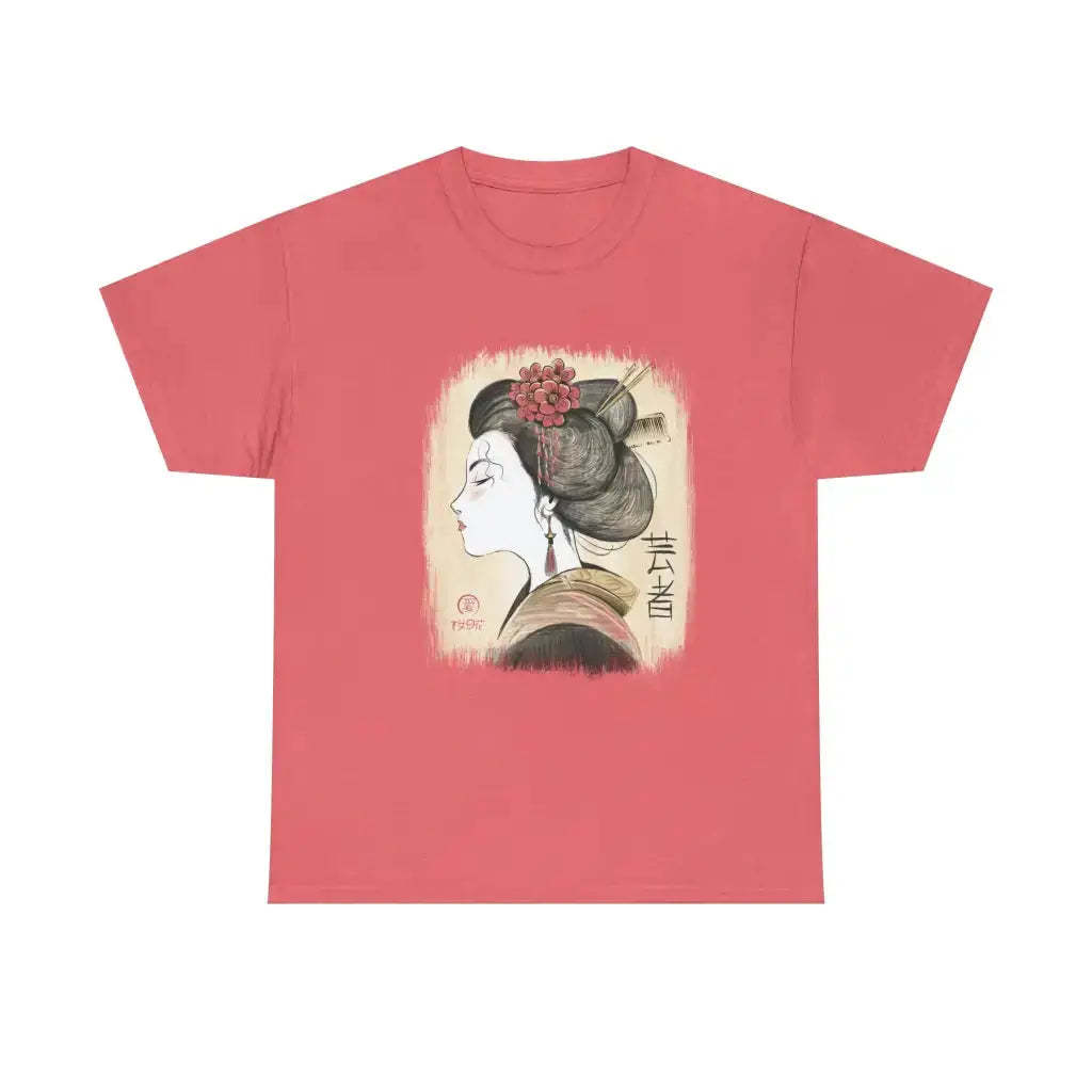 Japanese Geisha Girl T-Shirt - Stylish & Fun. Printify