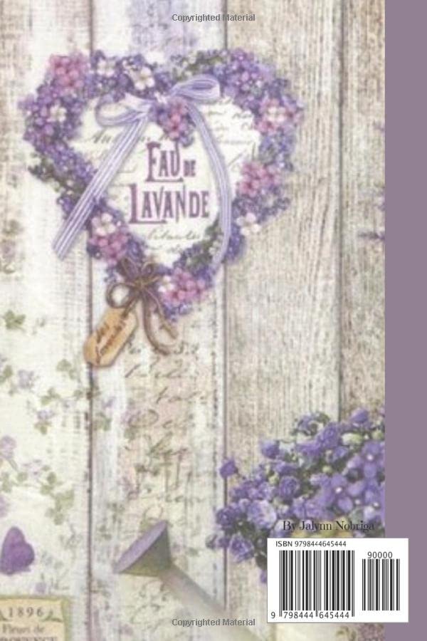Lavenders Journal: Lavender printed softcover| 120 pages| lined